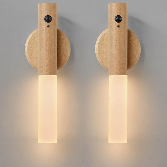 Montford Wall Sconces Set of Two Battery Operated, Motion Sensor Night Light Magnetic Wall Light