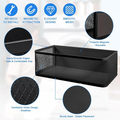 Picowe Magnetic Laundry Organizer, Extra Large Magnet Basket for Laundry Room,16.5lb Capacity