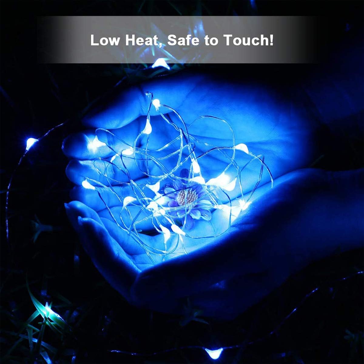 Led Fairy Lights Battery Operated, 4 Packs Mini Battery Powered Copper Wire Starry Fairy Lights for