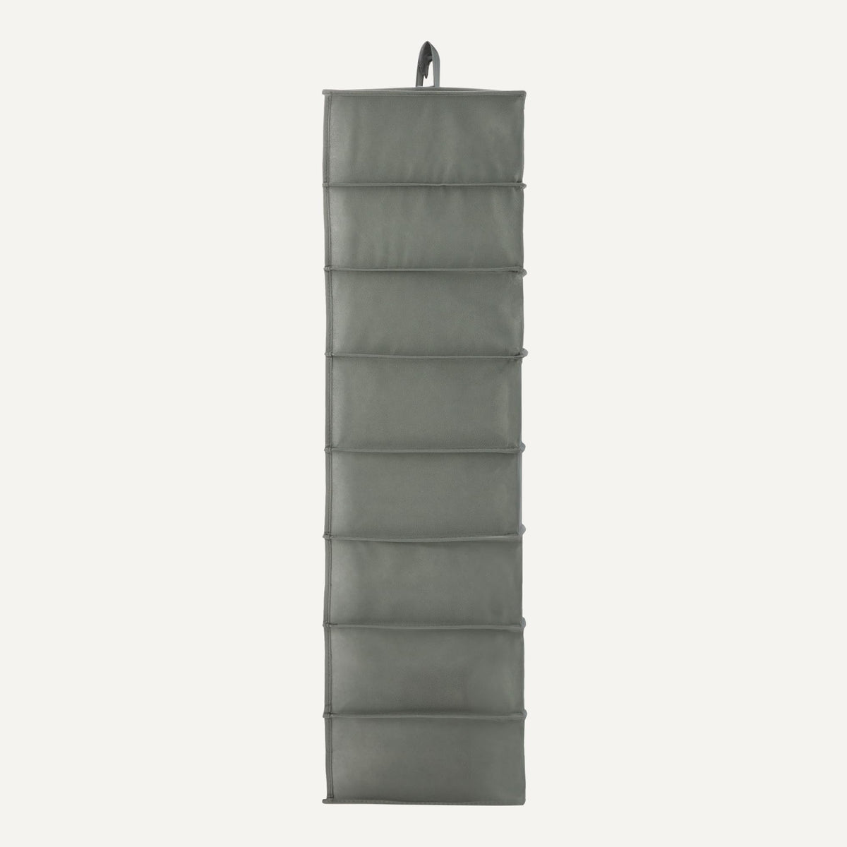 Amazon Basics 8-Tier Hanging Closet Shelf Shoe Organizer, Space Saving Storage, Foldable, 11.5 x 41