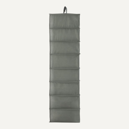 Amazon Basics 8-Tier Hanging Closet Shelf Shoe Organizer, Space Saving Storage, Foldable, 11.5 x 41