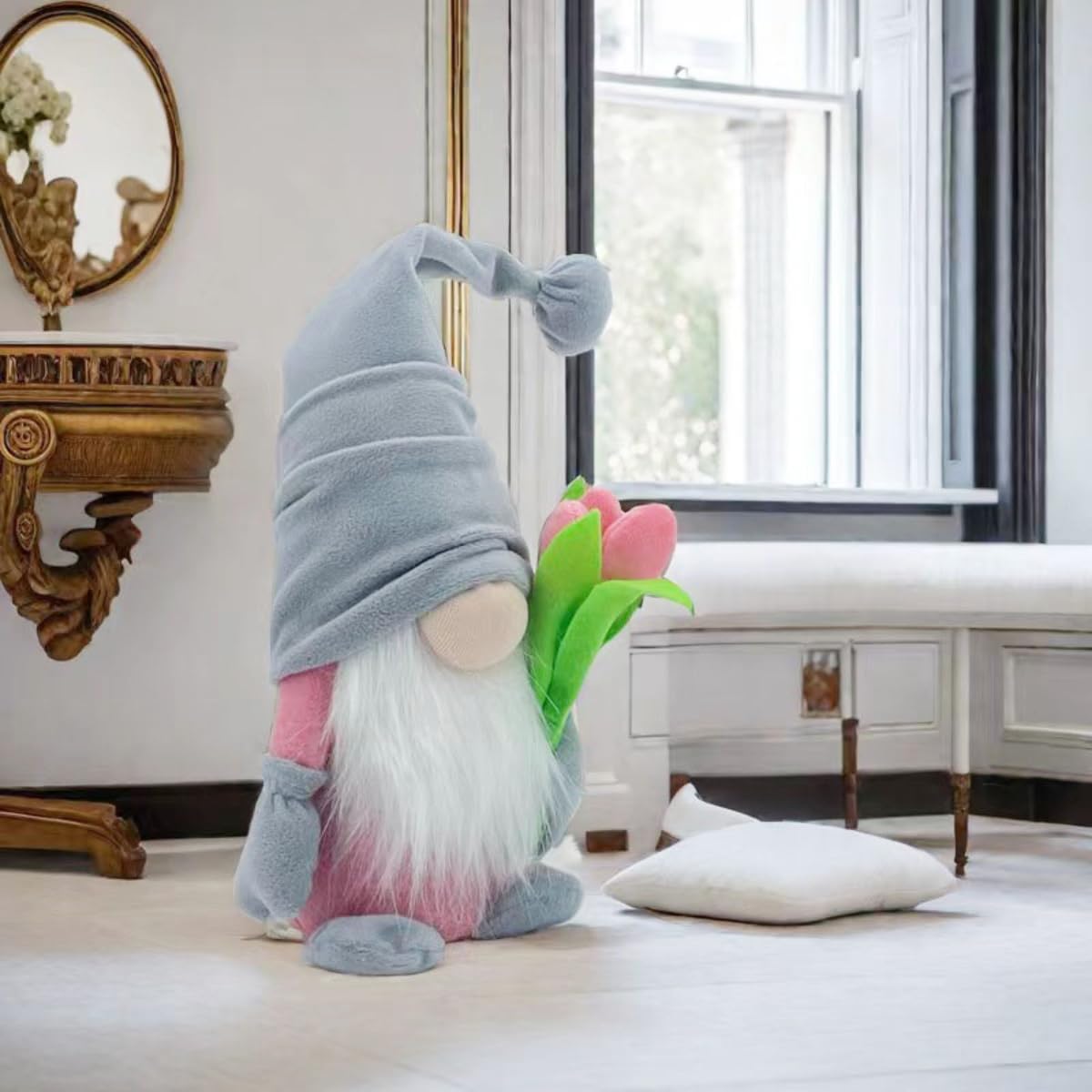 Fall Decoration for Home,15 inch Fall Gnomes Plush Decor for Tiered Tray, Thanksgiving Gnome Plush