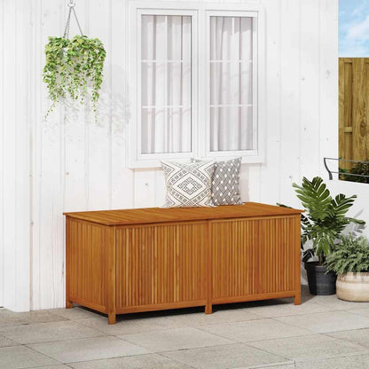 vidaXL Outdoor Storage Box, [Load Capacity Gallon] Deck Box with Gas-Lift Lid, Storage Chest with