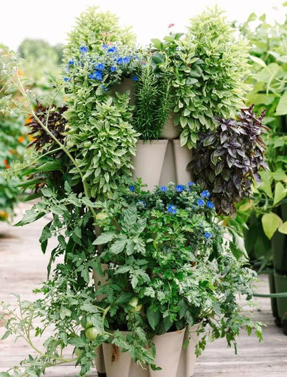 Greenstalk Patented Large 5 Tier Vertical Garden Planter with Patented Internal Watering System