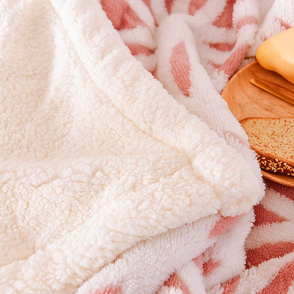 UKELER Luxury Soft Sherpa Throw Blanket Comfort Fuzzy Soft Sherpa Fleece Blanket for