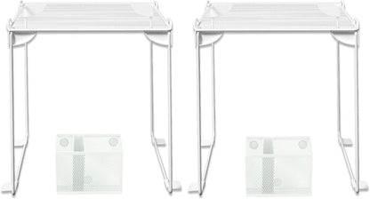 Neudeoc Locker Organizer and Accessories Kit, Includes Mesh Locker Shelf and Magnetic Pen Holder