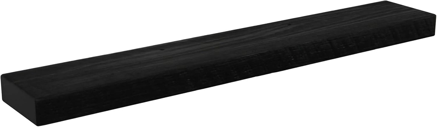 joelsantiques - 42 Inch Wooden Floating Shelves for Wall - 42x6x2 in - Made of Natural Wood - Long