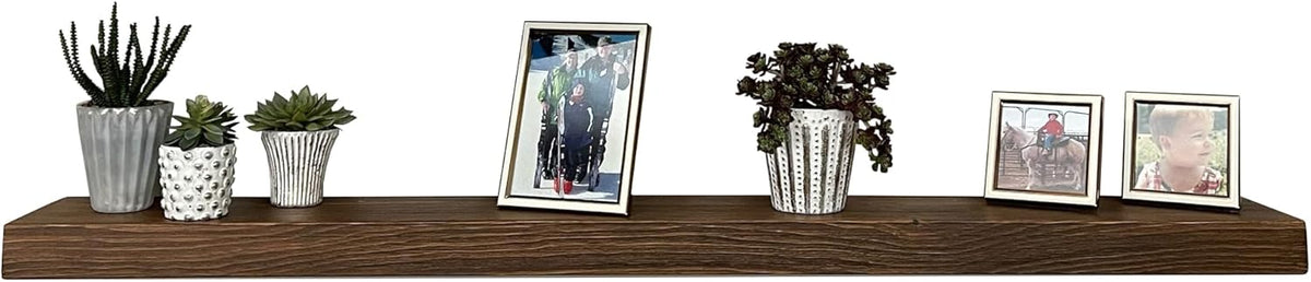 joelsantiques 72 Inch Wooden Floating Shelves for Wall - 72x8x2 in - Made of Natural Wood - Long