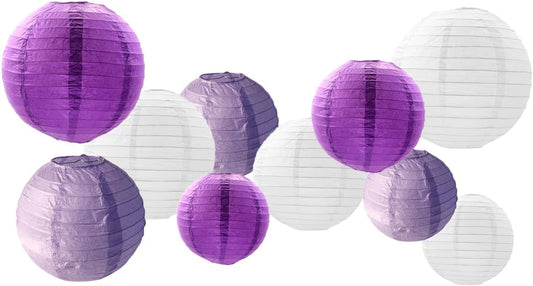 Paper Lanterns Decorations,Paper Hanging Decorations Ball Lanterns Lamps for Birthday Parties