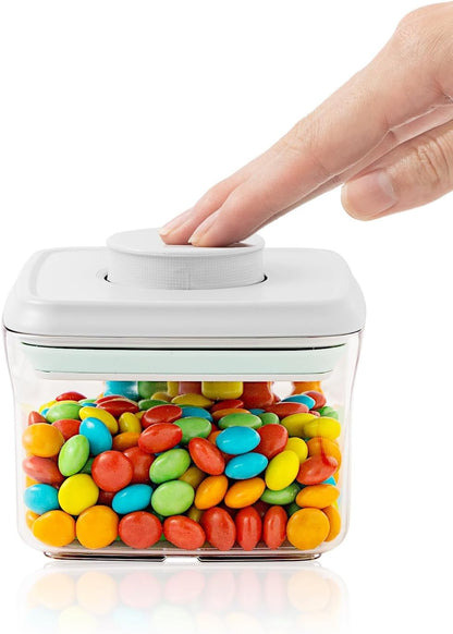Mini Snack Containers - 0.3 Qt Pop Food Storage Containers, BPA Free Small Food Containers with