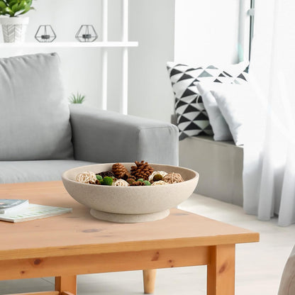 Large Decorative Bowl,Modern Fruit Bowl for Kitchen Counter,Handicraft Decorative Bowls for Home