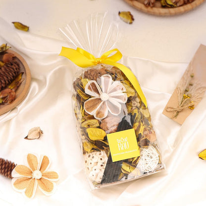 Potpourri Bowl Filler, Spring Pot pourri Dried Flower Vase Fill Mix, Home Decor Scented Dry