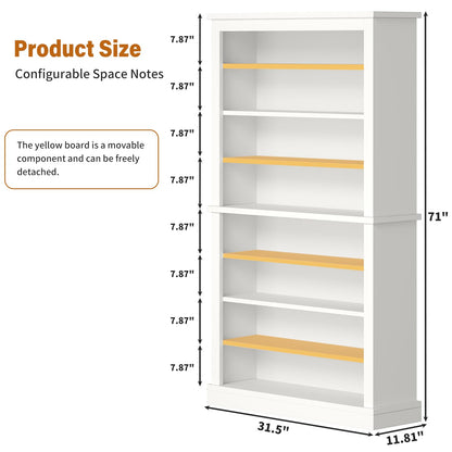 knoworld Freestanding Shoe Cabinet, Holds 40-45 Pairs, 71 Inch Tall 9-Tier Shoe Rack with