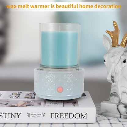 kobodon Ceramic Wax Melt Warmer - 3-in-1Electric Wax Warmer-Fragrance Candle Burner for Scented Wax