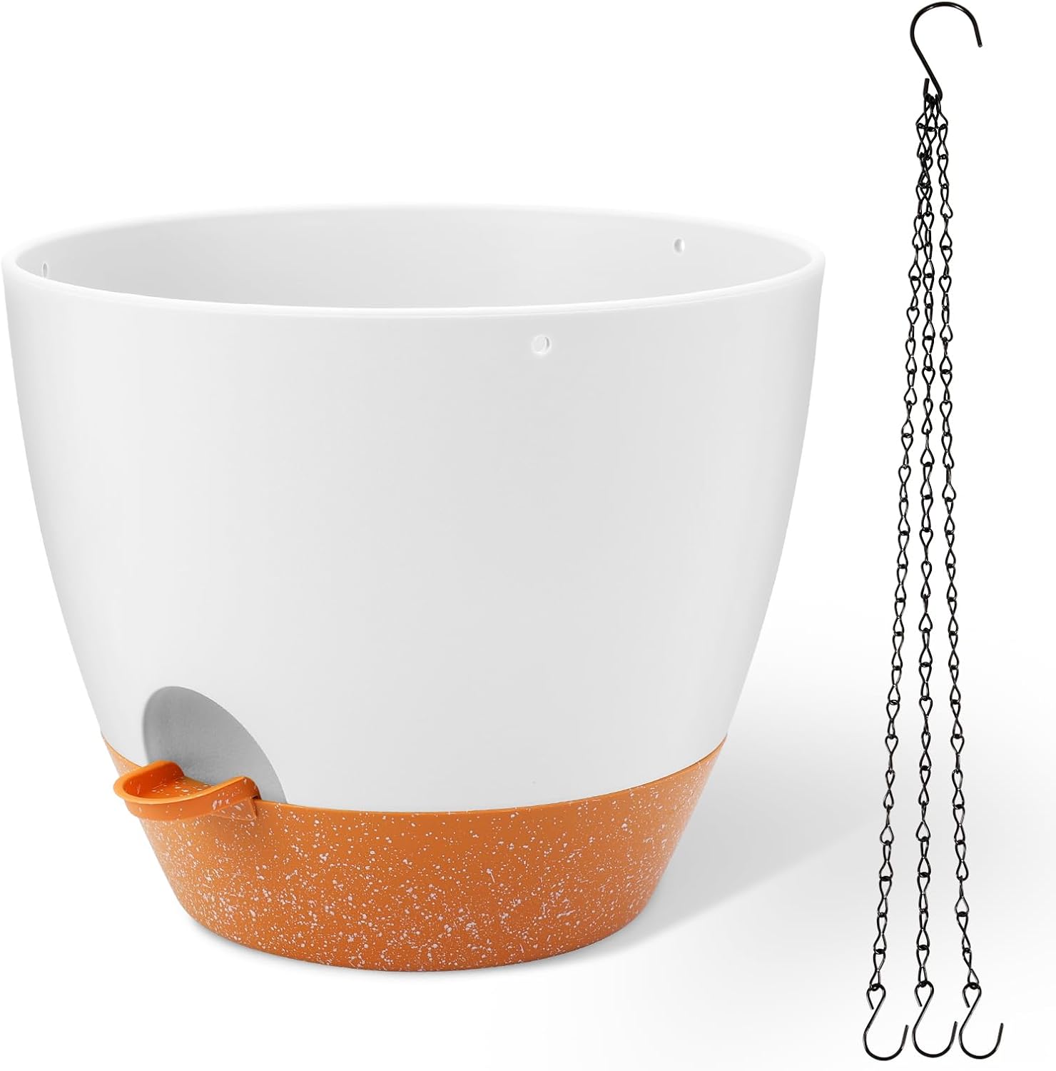 GARDIFE Large Hanging Planter, 12 inch Hanging planters for Indoor. Outdoor Plants, Self Watering