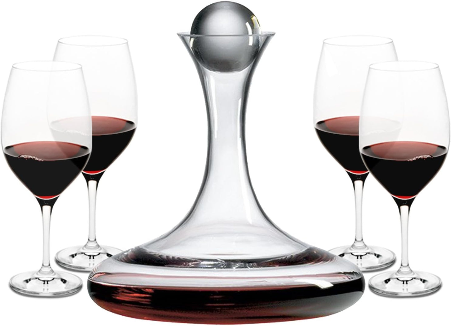 Ravenscroft Crystal | European-Made Decanter Gift Set |1 Handblown Decanter with Stopper (65 Fl Oz)