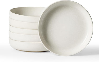 famiware Milkyway 33 oz Bowl Set, Pasta Bowls Set of 6, Salad Bowls Perfect for Your Friend for
