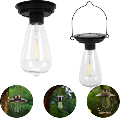 Replacement Solar Light Parts-Solar Lanterns Outdoor Waterproof Two Sizes for Versatile Switching 1
