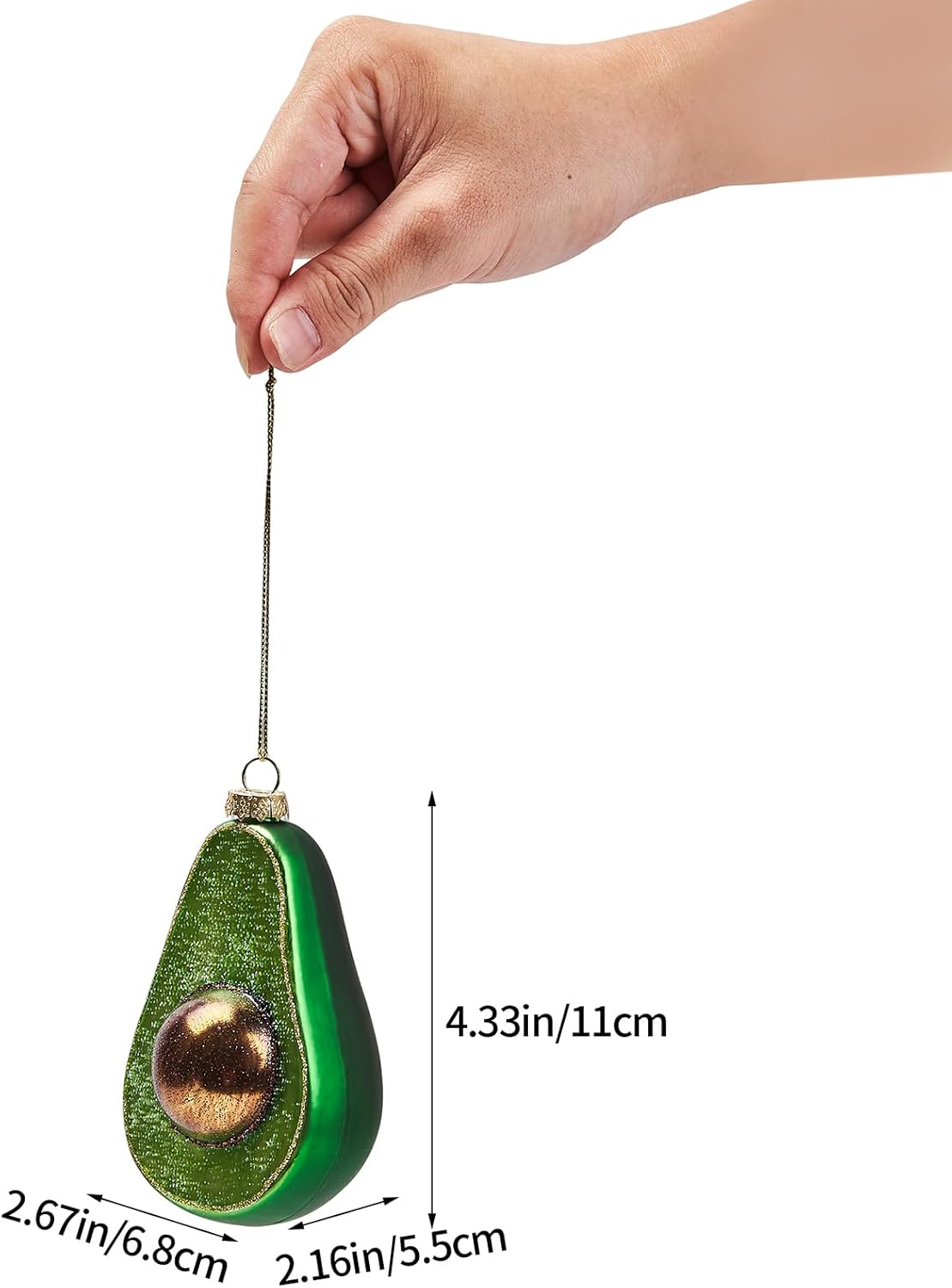 Hanging Christmas Ornaments, 2025 Glass Blown Christmas Tree Ornaments, Christmas Tree Decorations