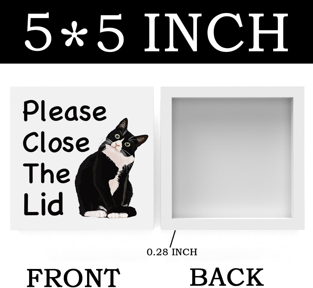 Funny Bathroom Decor, Funny Bathroom Wall Art, Black and White Bathroom Decor, Boho Bathroom Decor