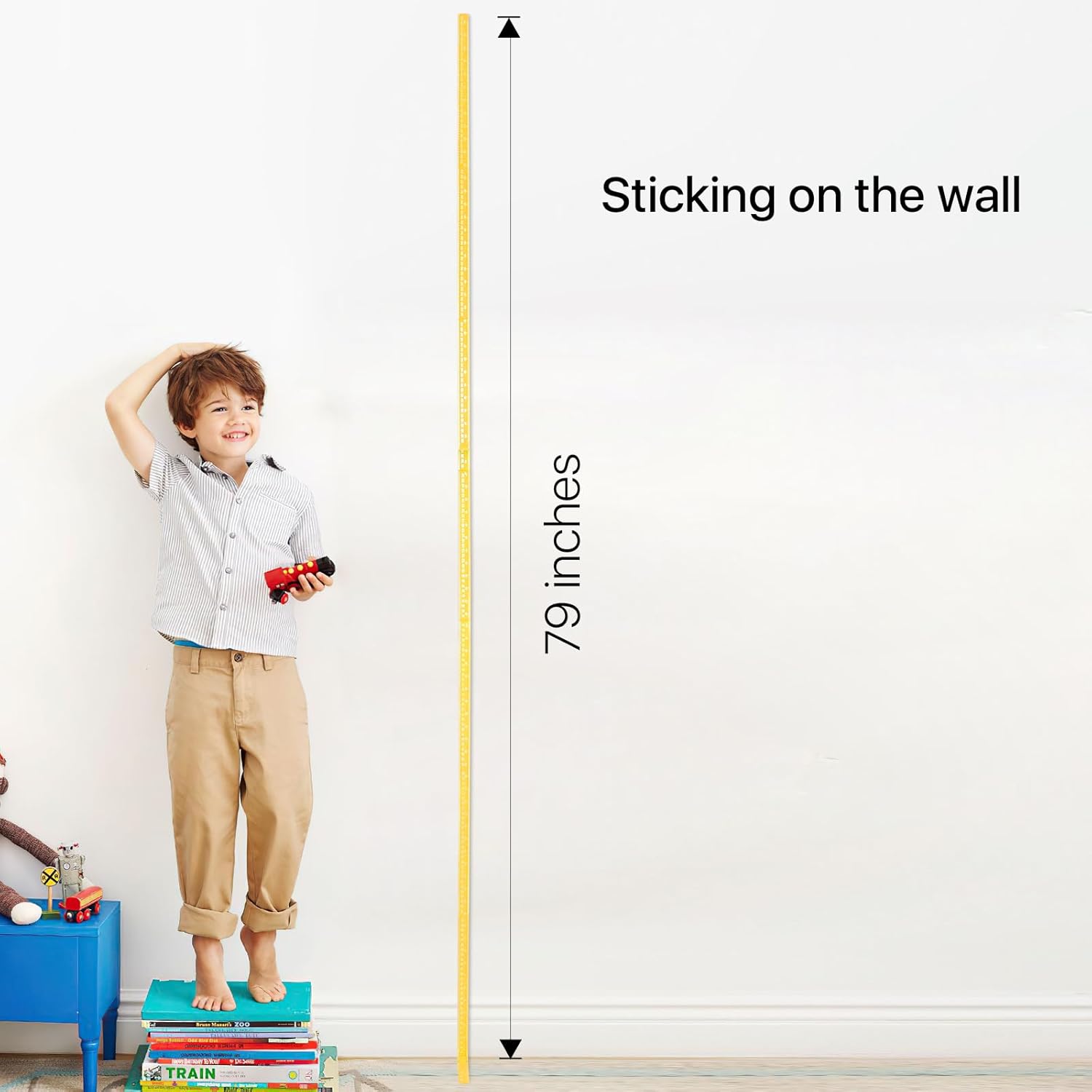 Growth Chart for Wall, Children Height Measurement,3D Removable Growth Height Chart,Splicing Height