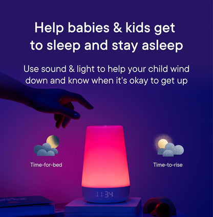 Hatch Rest+ Baby & Kids Sound Machine | 2nd Gen | Child’s Night Light, Alarm Clock, Toddler Sleep