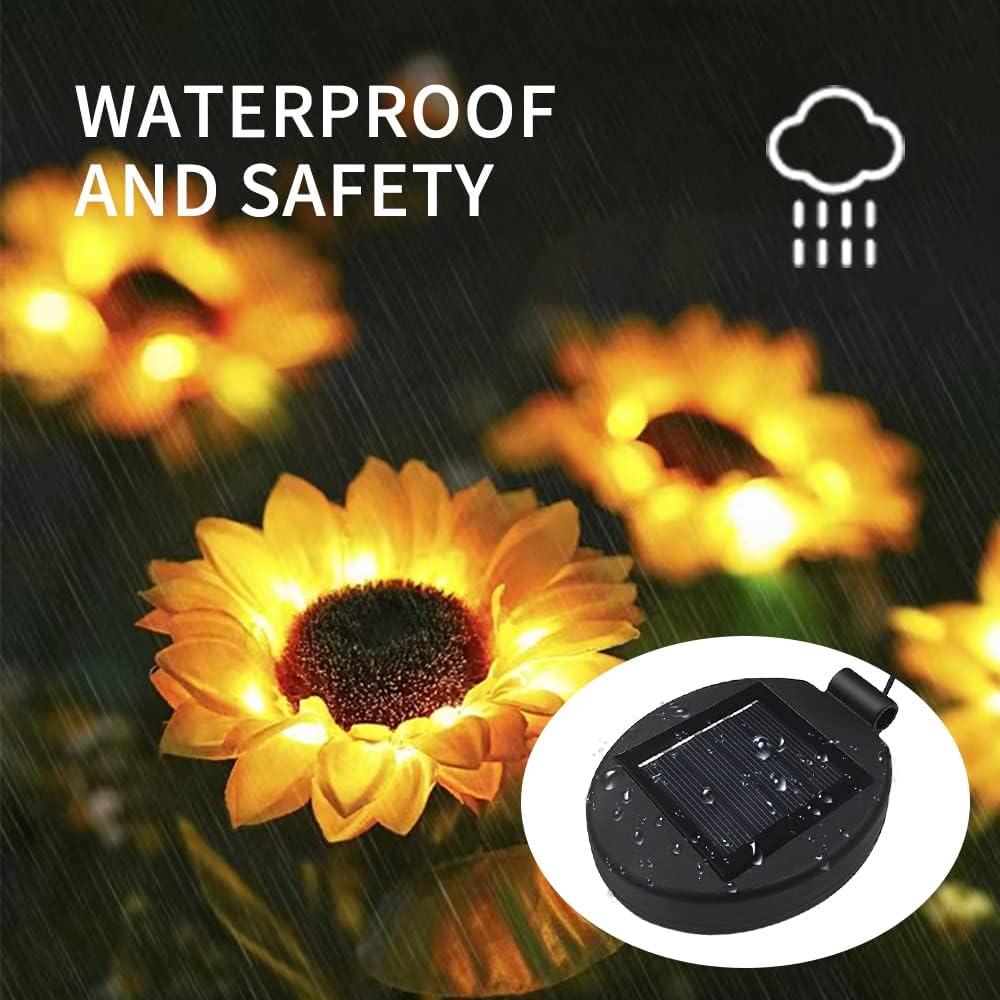 Solar Lantern Top LED Panel Lantern Lid Lights Replacement Part for Outdoor Flower DIY Solar Flower