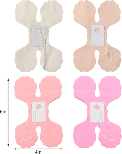 Pink-White Peach Party-Decorations Streamers Garland - 157Ft Four-Leaf Clover Hanging