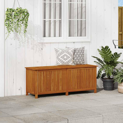 vidaXL Outdoor Storage Box, Deck Box with Gas-Lift Lid, Storage Chest with Water-Resistant Zippered