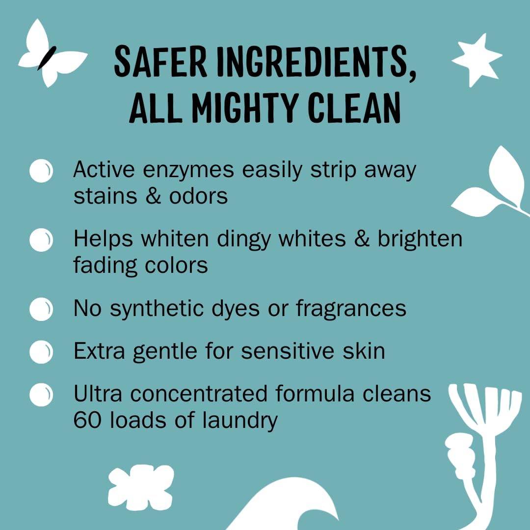 Molly's Suds Unscented Super Powder Detergent | Extra Strength Laundry Soap, Stain Fighting |