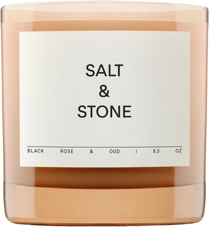 SALT & STONE Scented Candle for Women & Men | Hand-Poured, Aromatic & Fragrant | Coconut & Soy