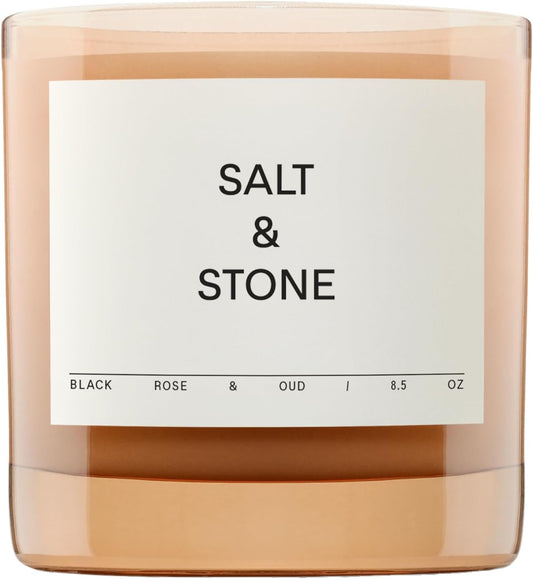 SALT & STONE Scented Candle for Women & Men | Hand-Poured, Aromatic & Fragrant | Coconut & Soy