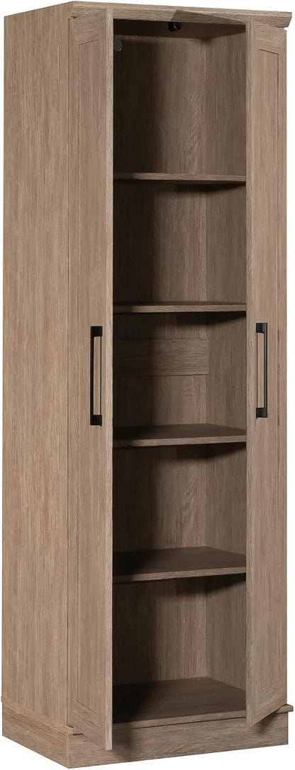 HomePlus Kitchen Pantry Storage Cabinet with Adjustable Shelves, Laundry Bathroom Storage Cabinet