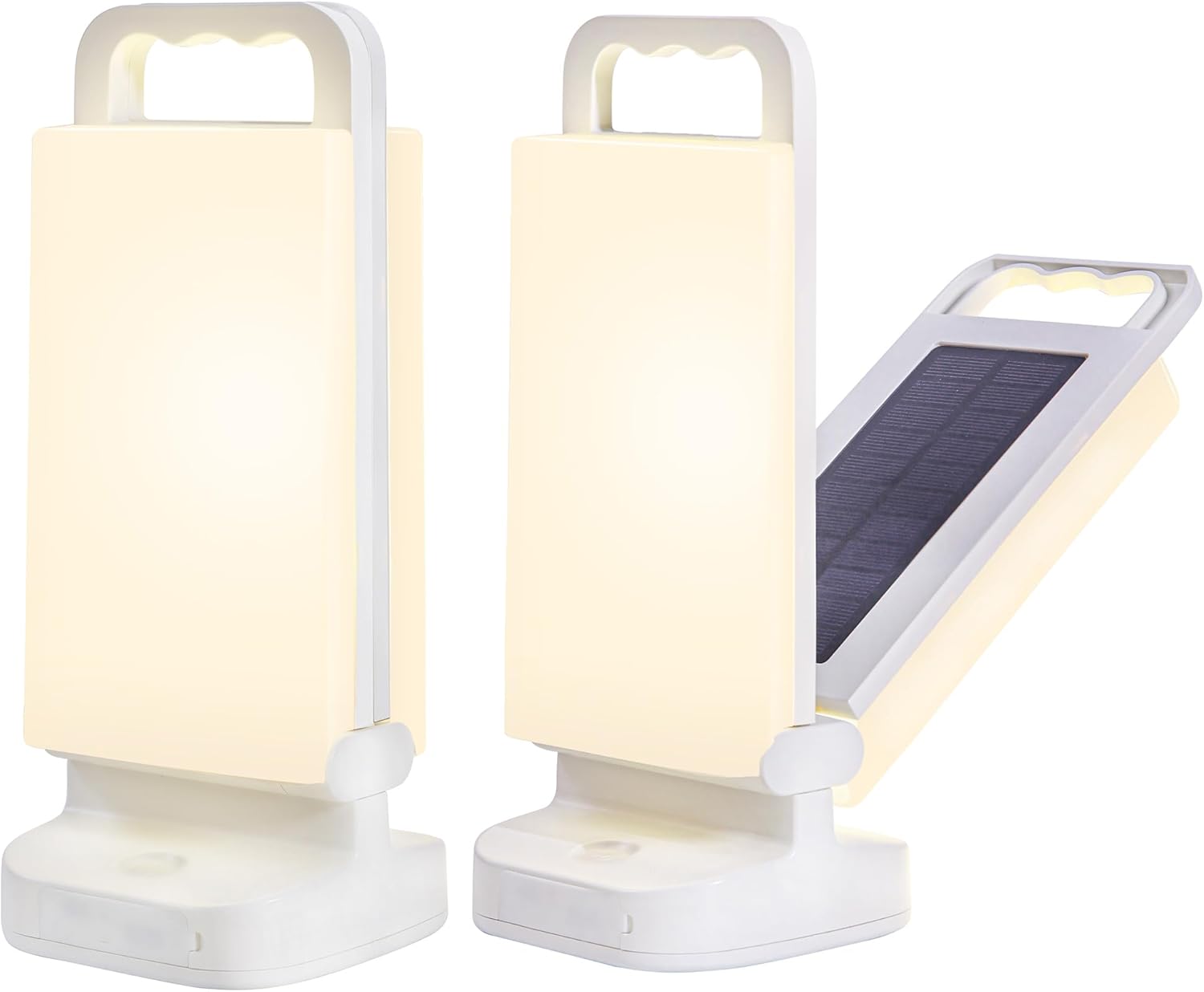 Camping Lantern, Solar Lanterns, Rechargeable Emergency Light Dimmable Camping Essential with USB