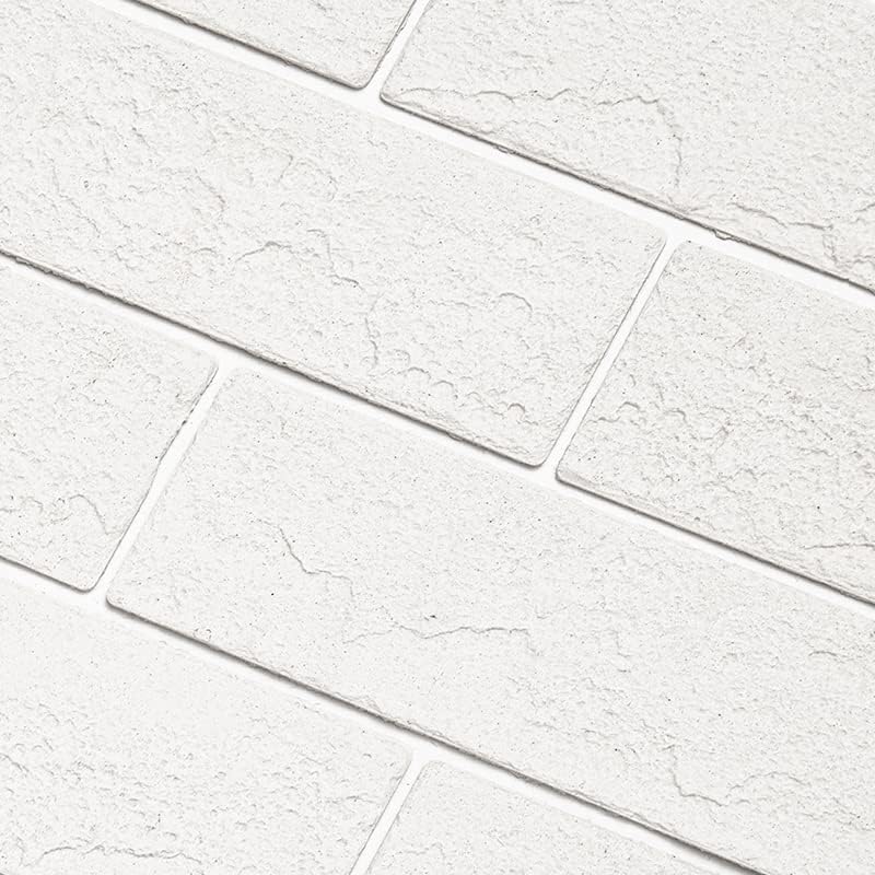 Vintage Faux Brick Wall Tiles, 3D Thin Brick Veneers for Bedroom, Bathroom, Kitchen, Fireplace and