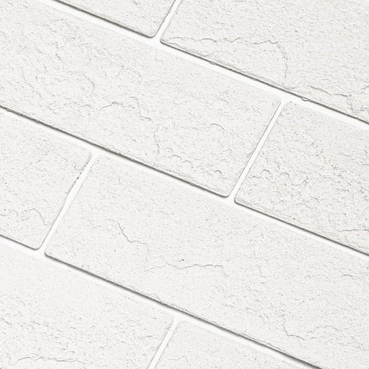 Vintage Faux Brick Wall Tiles, 3D Thin Brick Veneers for Bedroom, Bathroom, Kitchen, Fireplace and