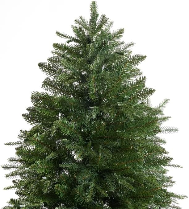 Traditional Artificial Fir Christmas Tree with Lights by Naomi Home Green/9 Ft/Included