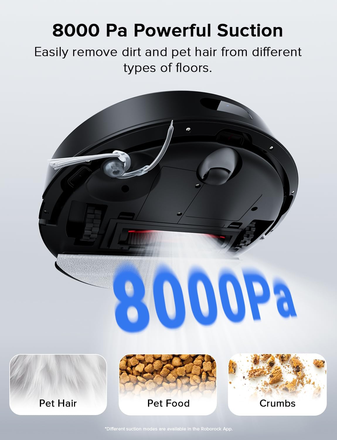 roborock Q7 L5 Robot Vacuum and Mop Combo, 8,000Pa Suction, Upgraded from Q5 Pro, Dual Anti-Tangle