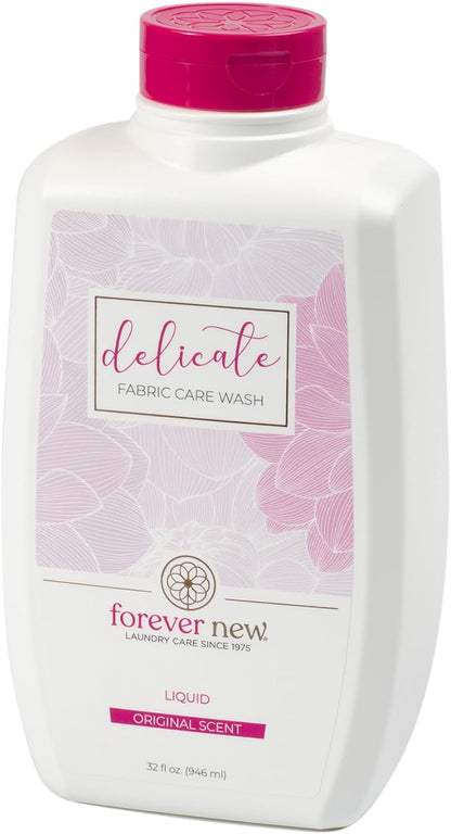 FOREVER NEW Liquid Laundry Detergent – Nontoxic Hypoallergenic Laundry Soap, Safe for Colors &