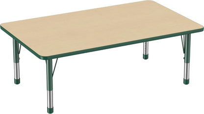 Factory Direct Partners FDP Rectangle Activity School and Classroom Kids Table (36 x 60 inch)
