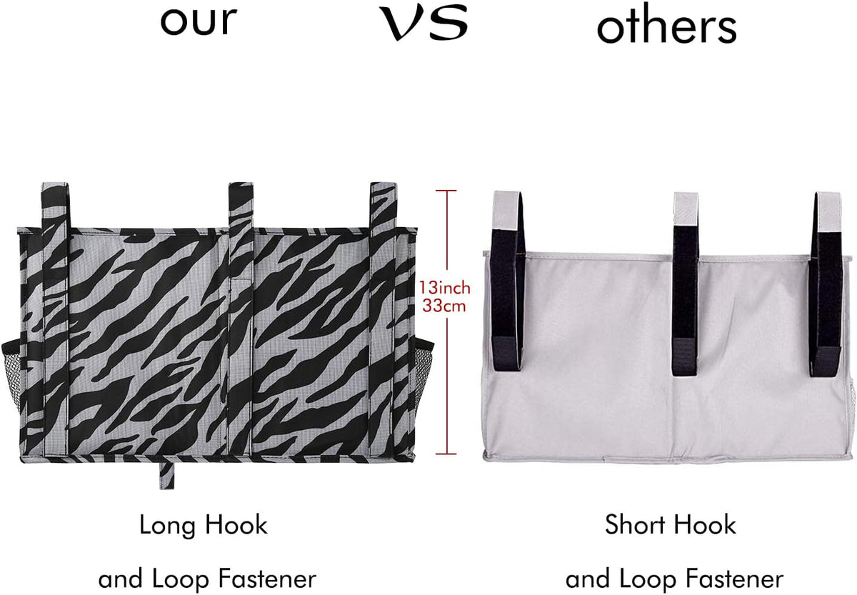 Surblue Bedside Caddy Hanging Organizer Storage Bag Pocket for Bunk, Hospital, College Dorm Rooms