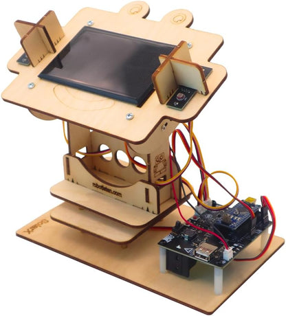 SolarX V2: Sun-Tracking Solar Panel DIY Kit with Arduino Nano, Solar Sun Tracker Sytem with