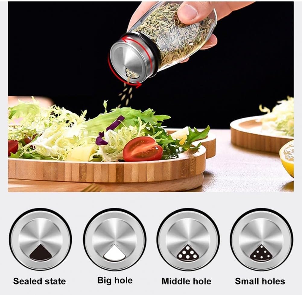 Revolving Spice Rack Organizer Countertop, Spinning Spice Storage Rack Tower Organizer with 12