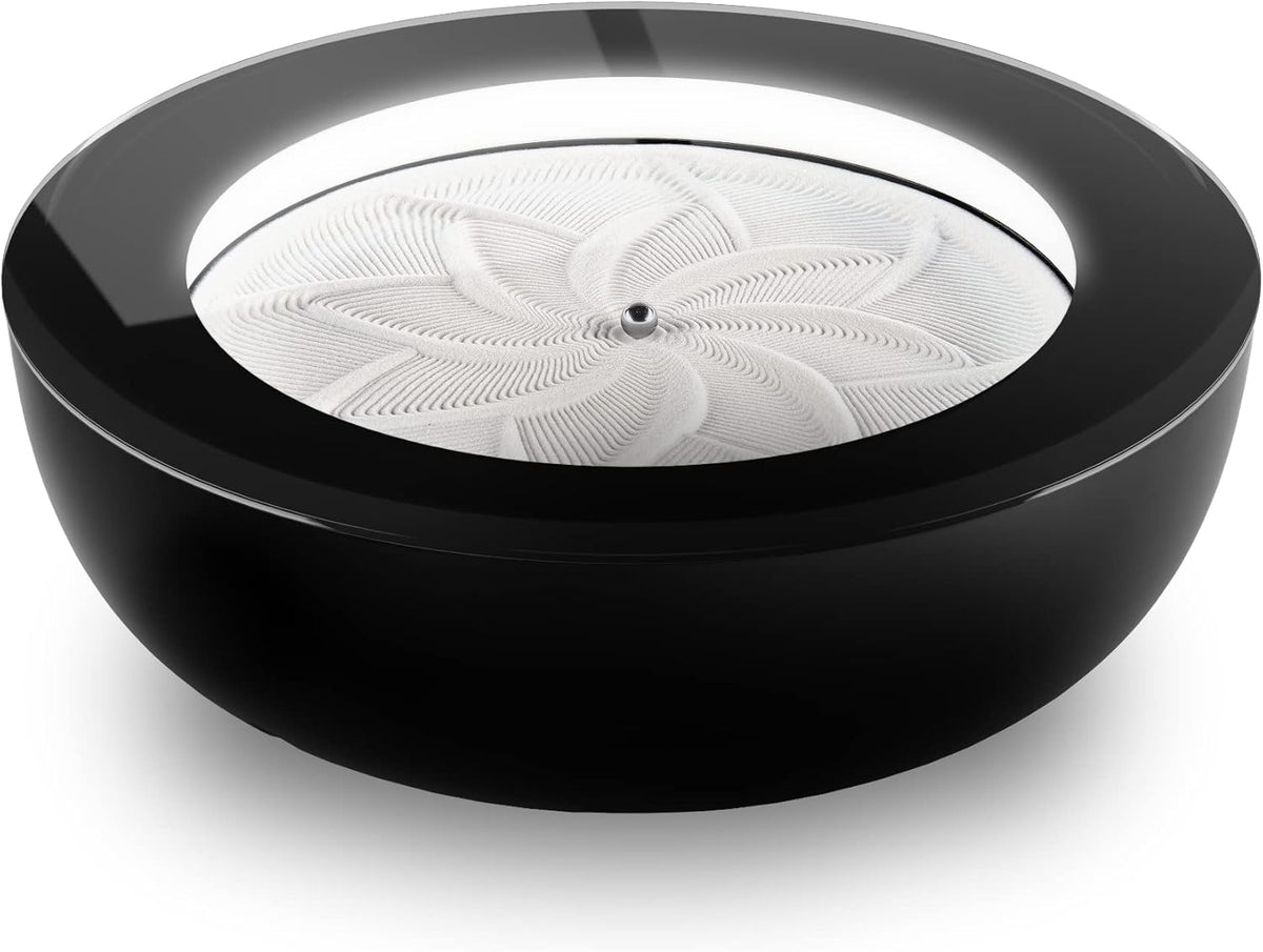 Homedics Drift Sandscape, Perpetual Motion Machine, Zen Garden, Meditation Accessories, Decorative