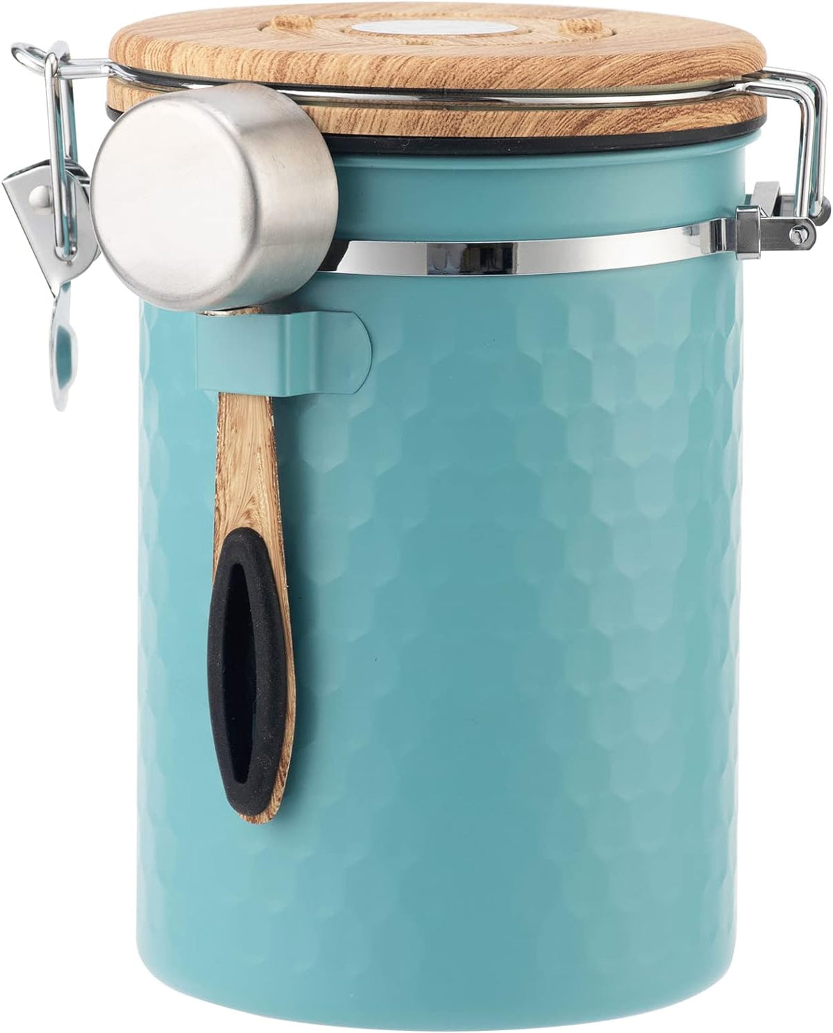 TEDSWAIT Coffee Canisters Airtight Coffee Bean Storage Container Kitchen Stainless Steel Food