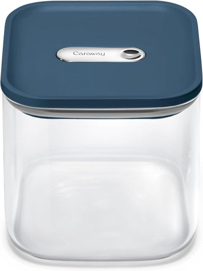 Caraway 2.5qt Glass Airtight Food Storage Container with Lid – Non-Toxic, BPA-Free Kitchen Storage