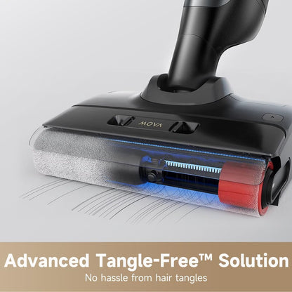 MOVA M10 Cordless Wet Dry Vacuum Cleaner 180° Lie-Flat Smart Vacuum Mop All in One for Hard Floor