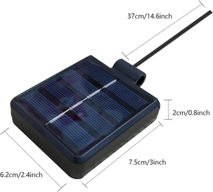 Solar Lantern Light Replacement Top ,LED Solar Panel Lantern Lid Lights Replacement Part for