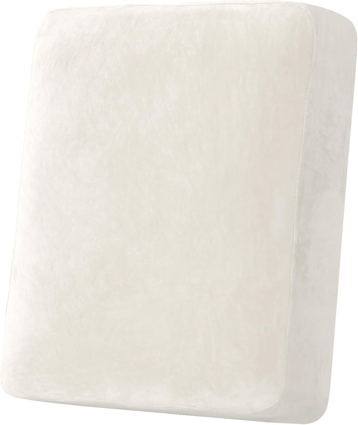H.VERSAILTEX Velvet Stretch Couch Cushion Cover Plush Cushion Slipcover for Chair Cushion Furniture