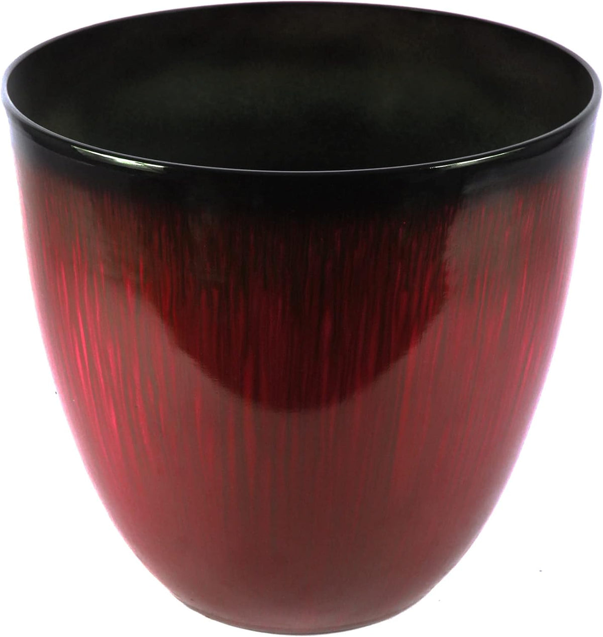 (EPR18-105 Large Egg Shaped Planter - Modern Indoor & Outdoor Decorative Flower Pot/Box (18 Inch